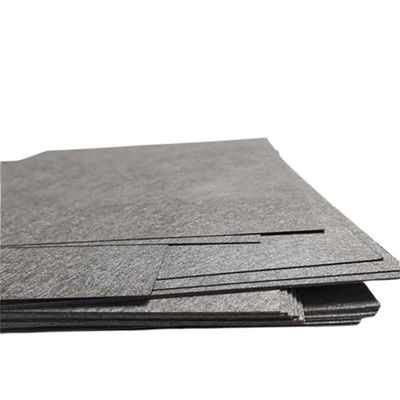 শিল্প অ্যাপ্লিকেশনগুলির জন্য 12-20 μm টাইটানিয়াম ফাইবার ম্যাট, প্রশস্ত প্রস্থ এবং সর্বোত্তম ছিদ্র আকার